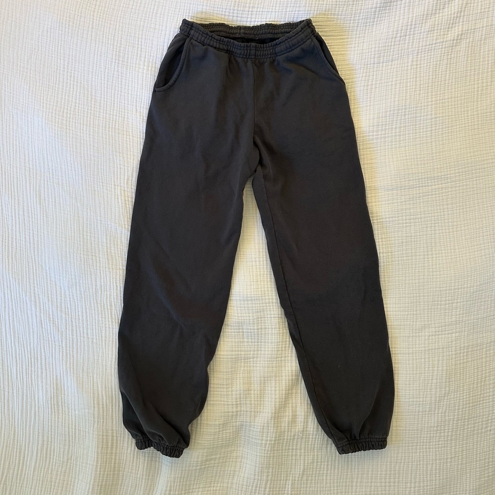 Los Angeles Apparel Dolphin Blue Garment Dye Sweatpants